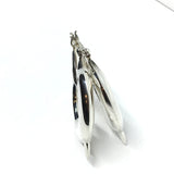 Jewelry Women's - 925 Sterling Silver Big Dolphin Hoop Earrings