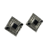 Diamond Design Drop Earrings