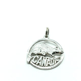 Vintage Jewelry | Sterling Silver Leave it to Beavers Canada Cut-out Design Charm