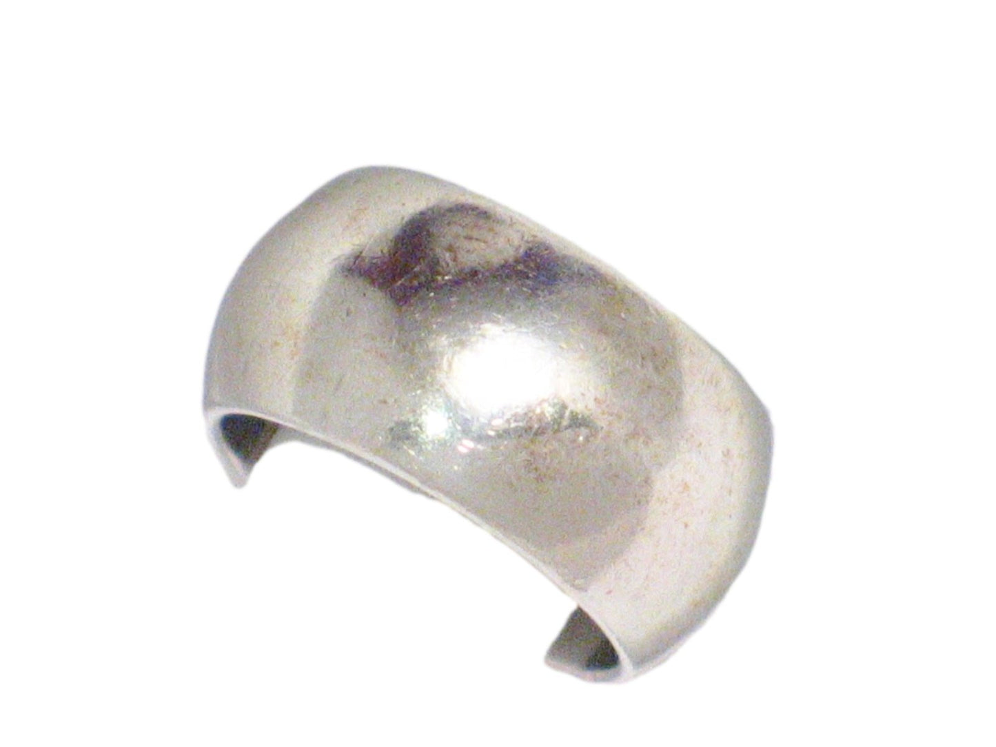 Womens Ring | Sterling Silver Plain Wide Band Pinky or Midi Ring sz4.5 | Estate Jewelry Online
