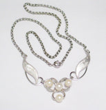 1" sterling silver pearl necklace designer van dell only $25.00 WoW!