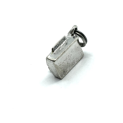 Vintage Jewelry - Sterling Silver Piano 1950s Fotosonor Style Organ 3D Charm