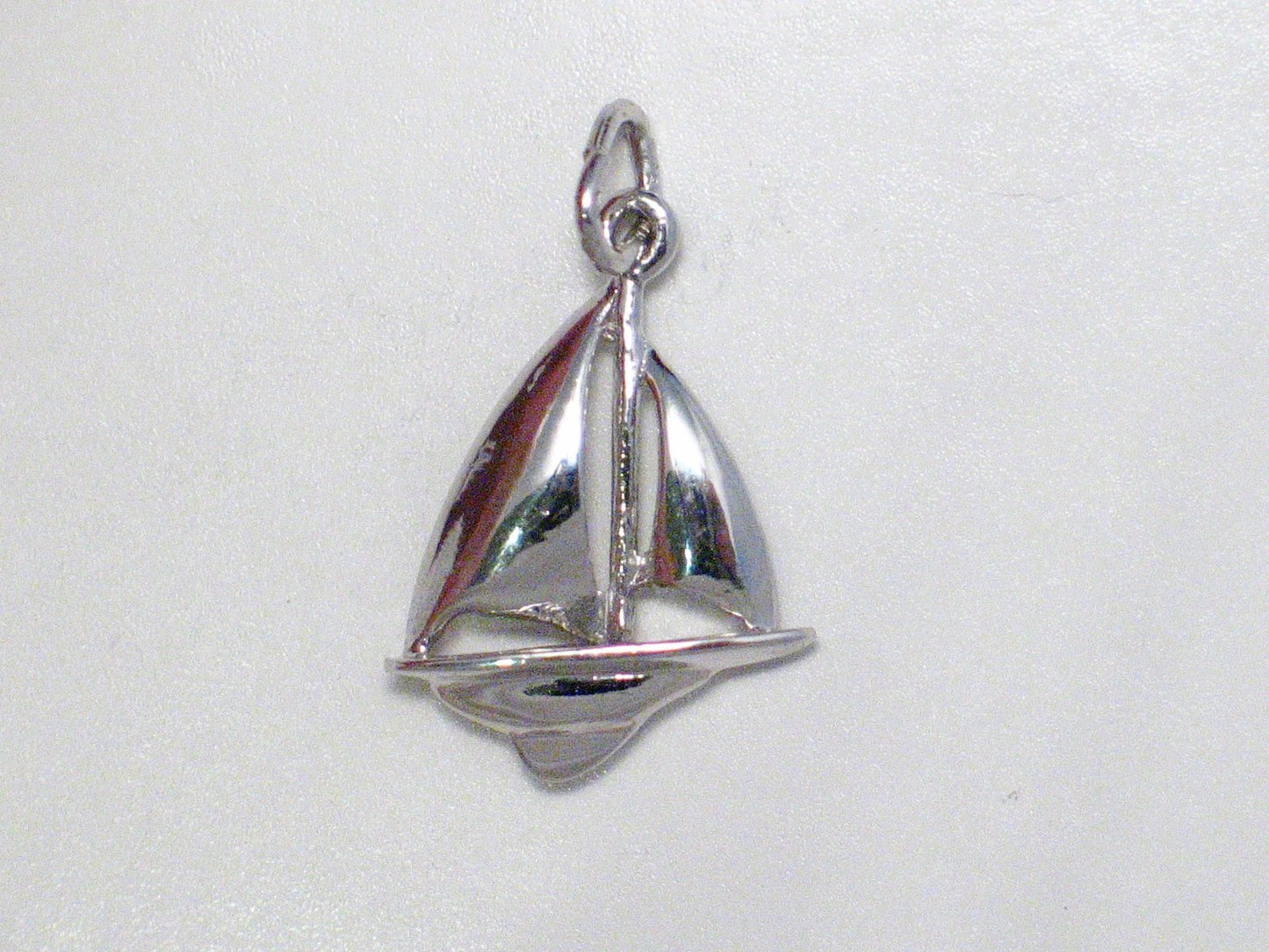 Charm | Small Sterling Silver Nautical Sailboat Charm | Discount Estate Jewelry
