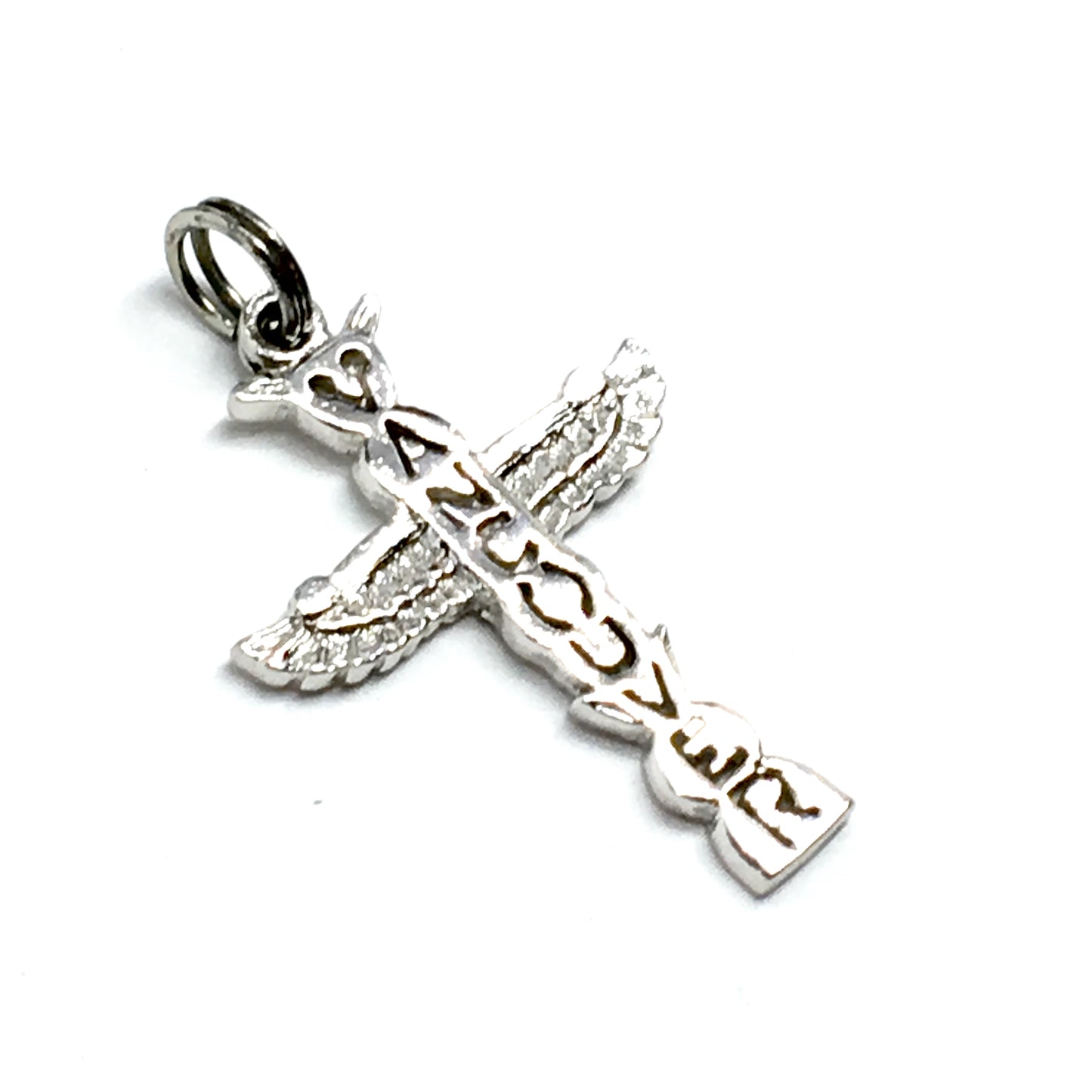 Used Jewelry | Sterling Silver Vancouver Canada Thunderbird Totem Pole Charm Pendant