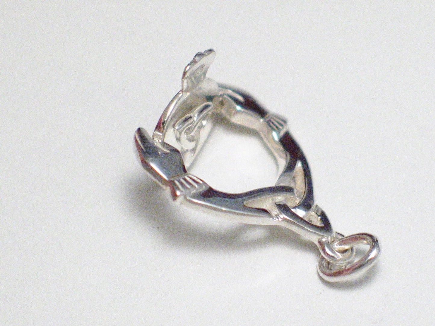 Heart in The Hands | Sterling Silver Pendant | Irish Friendship & Love - Blingschlingers Jewelry