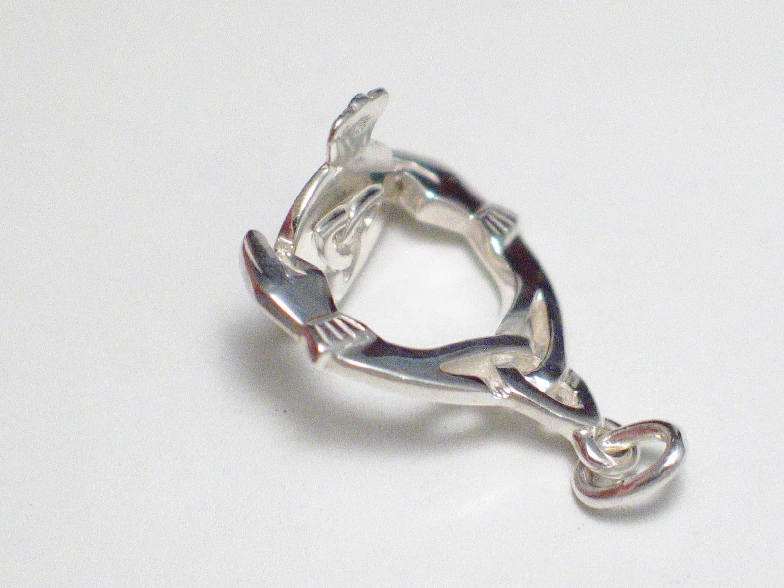 Heart in The Hands | Sterling Silver Pendant | Irish Friendship & Love - Blingschlingers Jewelry