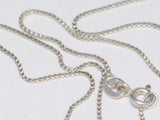 Sterling Silver Necklace Pendant Set Looped Open Heart w/ Box Chain 18" - Blingschlingers Jewelry