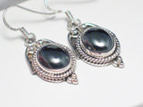Dangle Earrings | Womens Dark Metallic Hematite Stone Earrings | Discount Overstock Jewelry