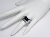 Silver Rings | Sterling Filigree Black Onyx Stone Ring  sz10 | New Overstock Jewelry online only at Blingschlingers.com