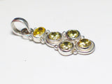 Silver Pendants | Shimmery Canary Yellow Shifting Cubic Zirconia Pendant | Overstock Jewelry online