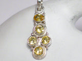 Silver Pendants | Shimmery Canary Yellow Shifting Cubic Zirconia Pendant | Overstock Jewelry online