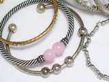 Bangle Bracelets | Costume Jewelry Lot | Wear Craft Repurpose Gold Silver Plated - Blingschlingers Jewelry