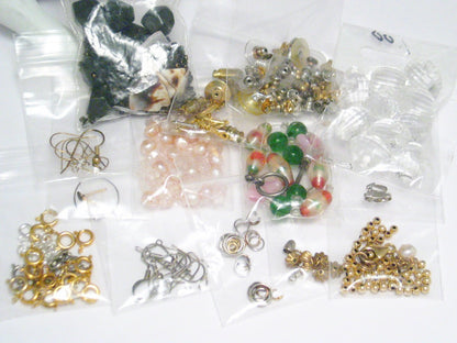Jewelry findings Beads Pearls Gold Filled Silver Plated Clasps Jump rings Lot Craft Repurpose - Blingschlingers Jewelry