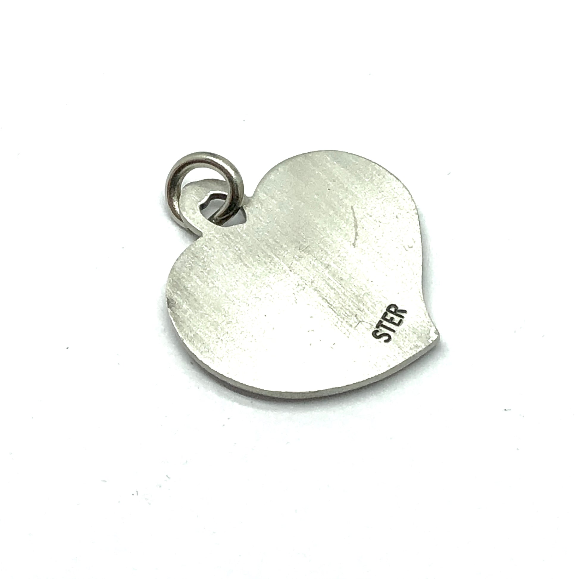 Vintage Jewelry - Sterling Silver 2001 San Francisco Golden Gate Bridge Heart Charm Pendant