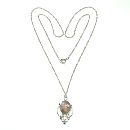 Jewelry Womens 24" Sterling Silver Pink Pearl Layering Y Necklace