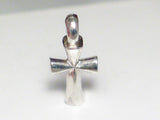 Silver Pendants | Religious Sterling Silver 3D Cross Pendant | Estate Jewelry online at Blingschlingers.com\