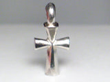 3D Cross Pendant Sterling Silver | Unisex Style - Blingschlingers Jewelry