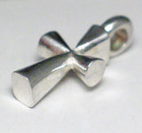 Silver Pendants | Religious Sterling Silver 3D Cross Pendant | Estate Jewelry online