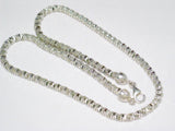 Necklace | 18" Sterling Silver 4mm Fancy Glitter Rope Chain | Best Priced Overstock Fine Jewelry online at www.Blingschlingers.com