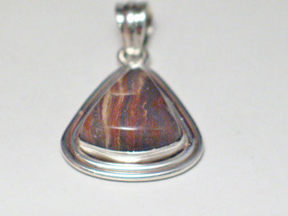 Affordable Jewelry | Sterling Silver Mocha Brown Stone Pendant