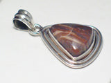 Affordable Jewelry | Sterling Silver Mocha Brown Stone Pendant