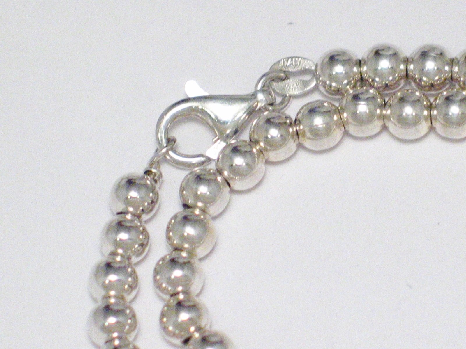 Ball Chain Necklace, 20.25" 5mm Round Sterling Silver Bead Chain Necklace -  Online at Blingschlingers