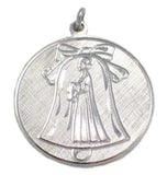 Charm | Womens Vintage Sterling Silver Wedding Anniversary Charm / Pendant | Jewelry