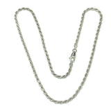 Jewelry | Sterling Silver 16" Italian Rope Chain Necklace