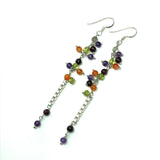 Womens Long Linear Earrings | Discount Fine Fashion Jewelry Online