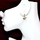 18k Gold Dangle Earrings for Women | Buy Discount Estate Jewelry Online at Blingschlingers.com