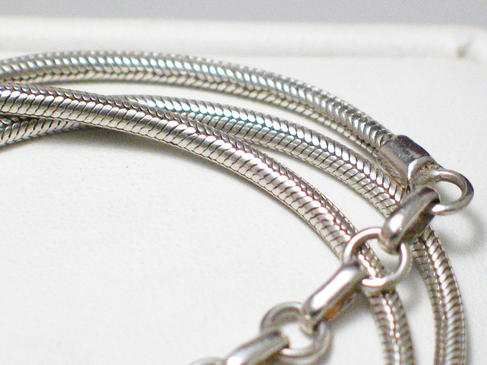 Jewelry > Necklaces | Sterling Silver 16-17.5 in Adjustable Snake Chain Necklace