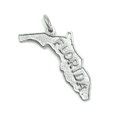Discount estate jewelry | 925 Silver Florida State Bracelet Charm / Pendant