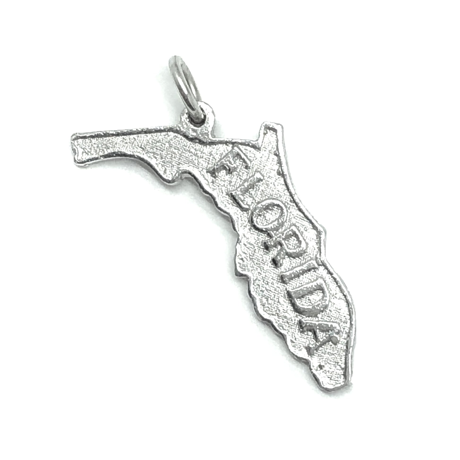Bracelet Charms | Vintage Sterling Silver Florida Native State Charm Pendant