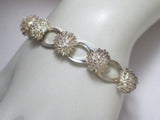 Porcupine Ball Cuff Bracelet Silver Plated Costume Jewelry - Blingschlingers Jewelry