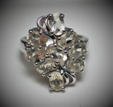 Jewelry > Ring > Womens sz 6 Sterling Silver Yellow Heliodor Stone Ring- Blingschlingers Jewelry