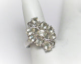 Jewelry > Ring > Womens sz 6 Sterling Silver Yellow Heliodor Stone Ring