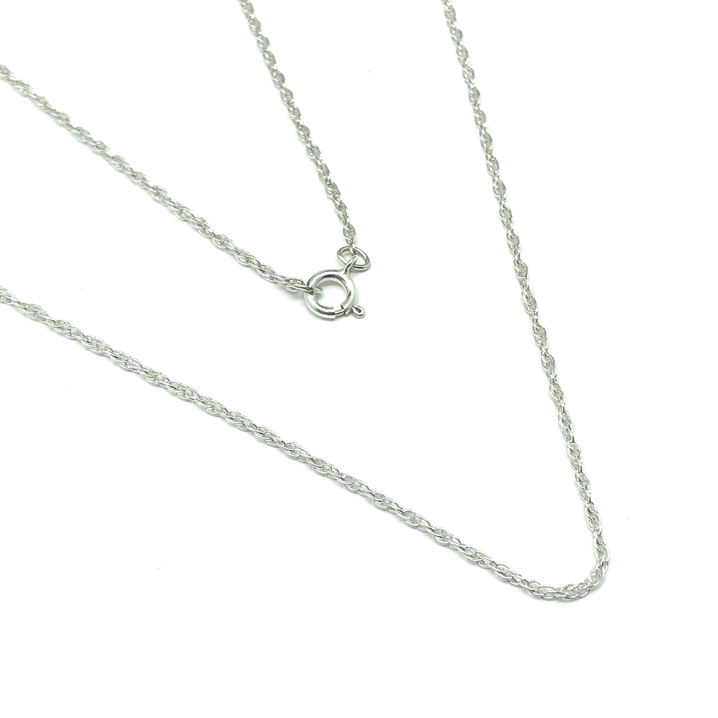 Jewelry - Sterling Silver 24 in Slim Rope Layering Chain Necklace 