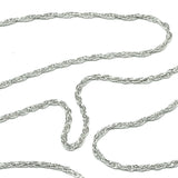 Womens Silver Necklaces | Lot of 5 Sterling 1.3mm Singapore Chain Necklace 24" | Discount Overstock Jewelry online at  Blingschlingers.com