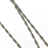 Used Jewelry > Necklaces | Womens 29" Sterling Silver Shimmery Orbs Tassel Y Necklace
