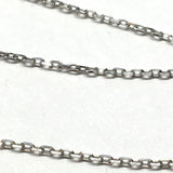  Necklaces | Womens 18" Sterling Silver Minimalist Asymmetrical Letter G & N Station Necklace