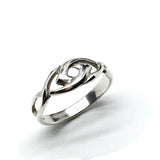 Jewelry used | Mens Womens Sterling Silver Unique Double Evil Eye Design Ring sz8 