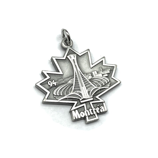 Jewelry used | Sterling Silver 1994 Queen Elizabeth Hotel Montreal Canada Charm Pendant - Blingschlingers Jewelry