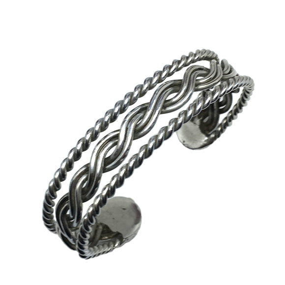 Jewelry used | Mens Womens Stainless Steel Braided Cuff Bracelet