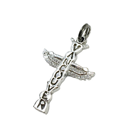Second-hand Jewelry | Sterling Silver Vancouver Canada Thunderbird Totem Pole Charm Pendant