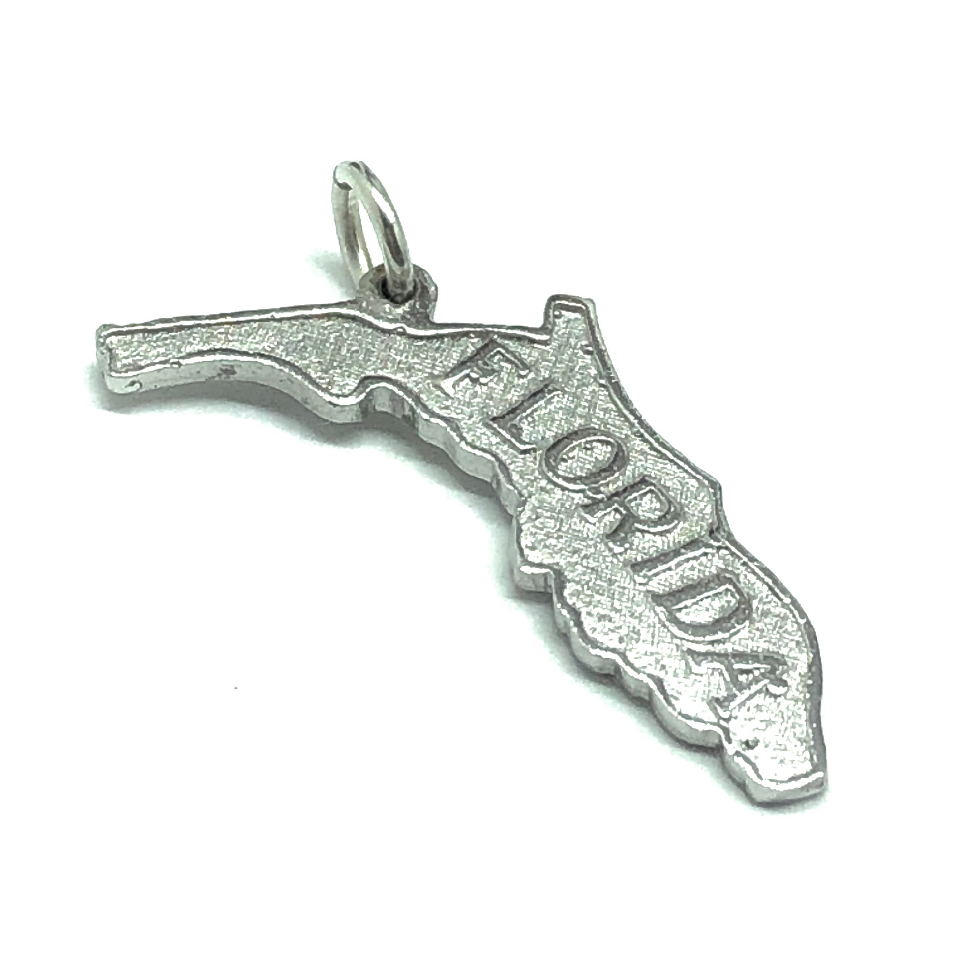 Bracelet Charms | Vintage Sterling Silver Florida Native State Charm Pendant