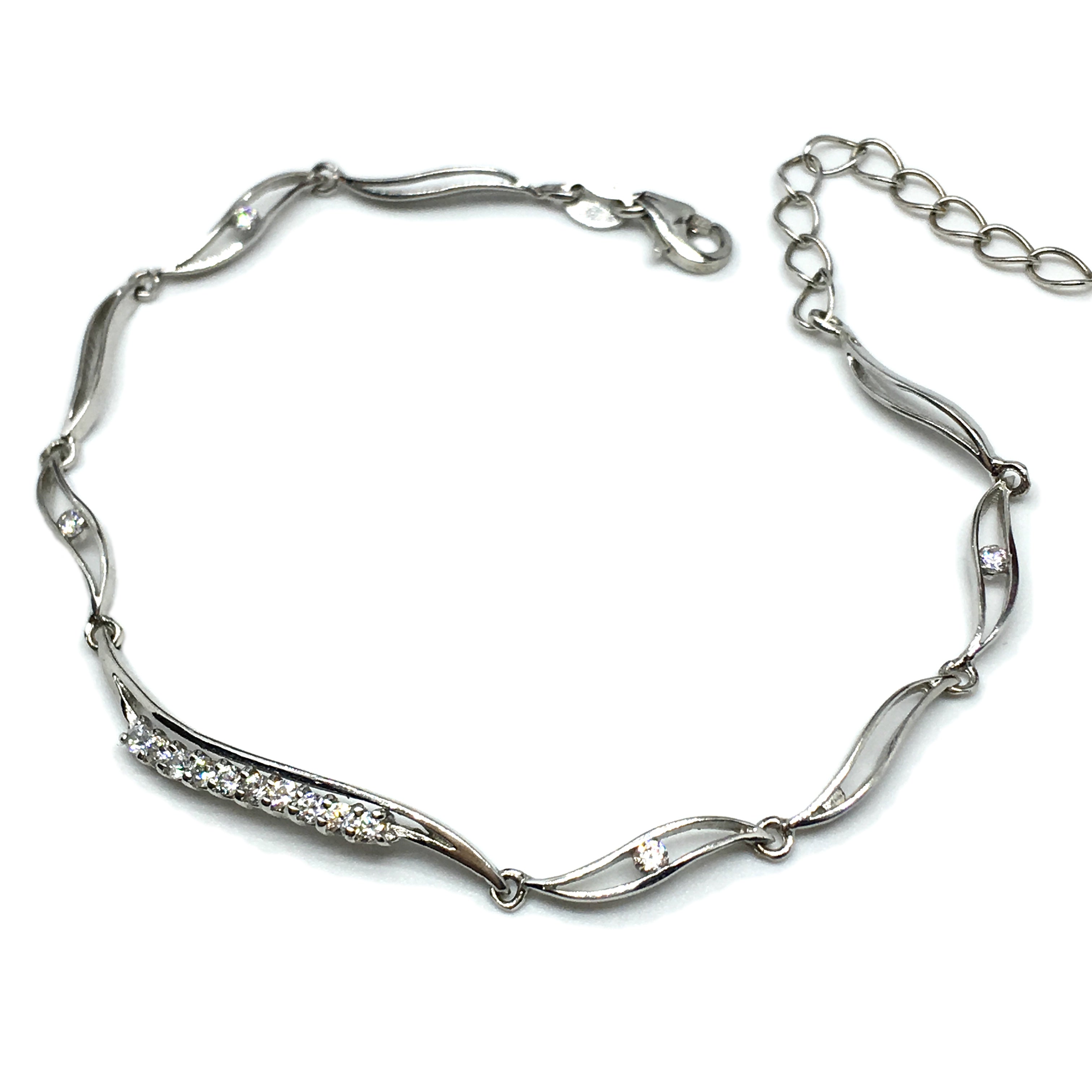 925 Sterling Silver Wheat chain bracelet, unisex Italian chain - South Paw  Studios Handcrafted Designer Jewelry