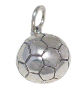 Charm | Sterling Silver Soccer Ball Sports Charm | Blingschlingers Jewelry