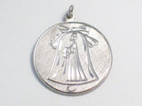 Charm | Womens Vintage Sterling Silver Wedding Anniversary Charm / Pendant | Jewelry