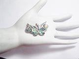 Brooches & Lapel Pins | Vintage Sterling Silver Abalone Butterfly Brooch | Jewelry