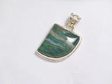 Pendants | Sterling Silver Bloodstone Quartz Stone Pendant | Discount Jewelry online